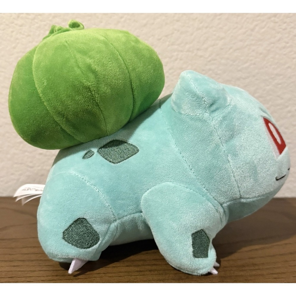 Pokémon Bulbasaur 8" Plush NWT Stuffed Animal Jazwares Licensed SAME DAY SHIP - Picture 3 of 4